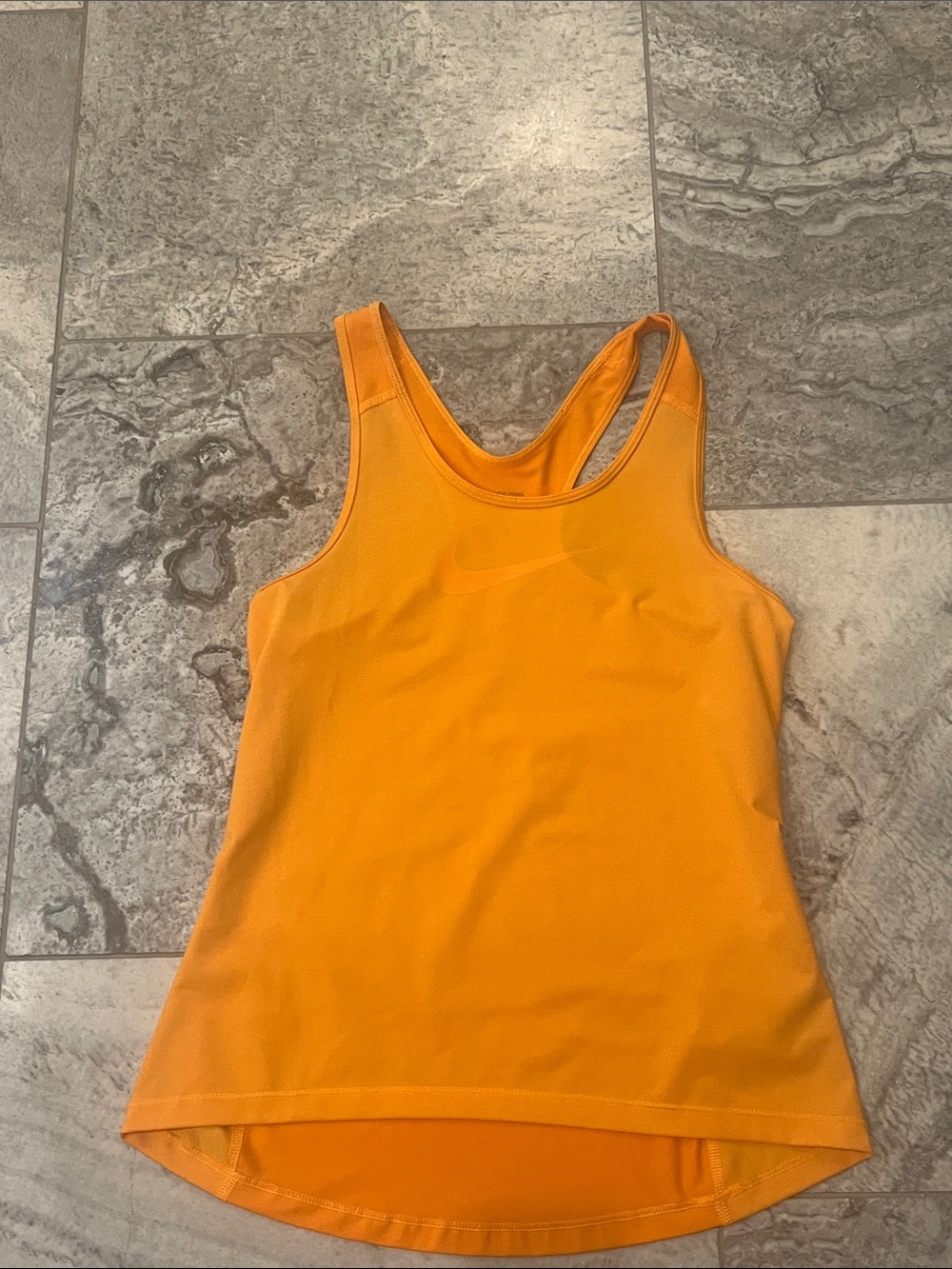 Nike Pro Women's Orange Racerback Tank Top